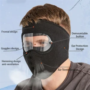 Cycling Neck Motorcycle Face Mask Winter Warm Ski Snowboard Wind Cap Police Balaclavas Outdoor Sports Tactical Face Shield Cover