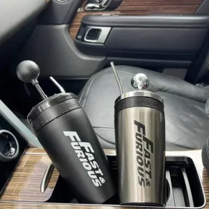 650ml Fast And Furious 9 Movie Water Cup With Straw And Lid Rocker Shift Style Water Cup Water Bottle With Lid 2023 New In Stock