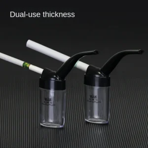 High Quality Portable Hookah Smoking Pipes Recycle Cleanable Cigarette Filter Health Metal Tube Hookah Accessories