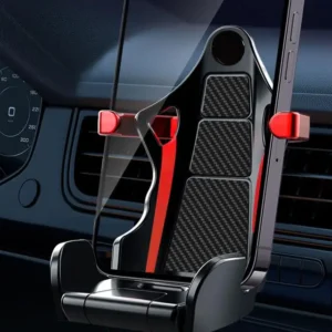 Car Racing Seat Phone Holder Racing Seat Air Vent Car Navigation Holder Clip Stable Clip Universal Cell Phone Support Car Vent